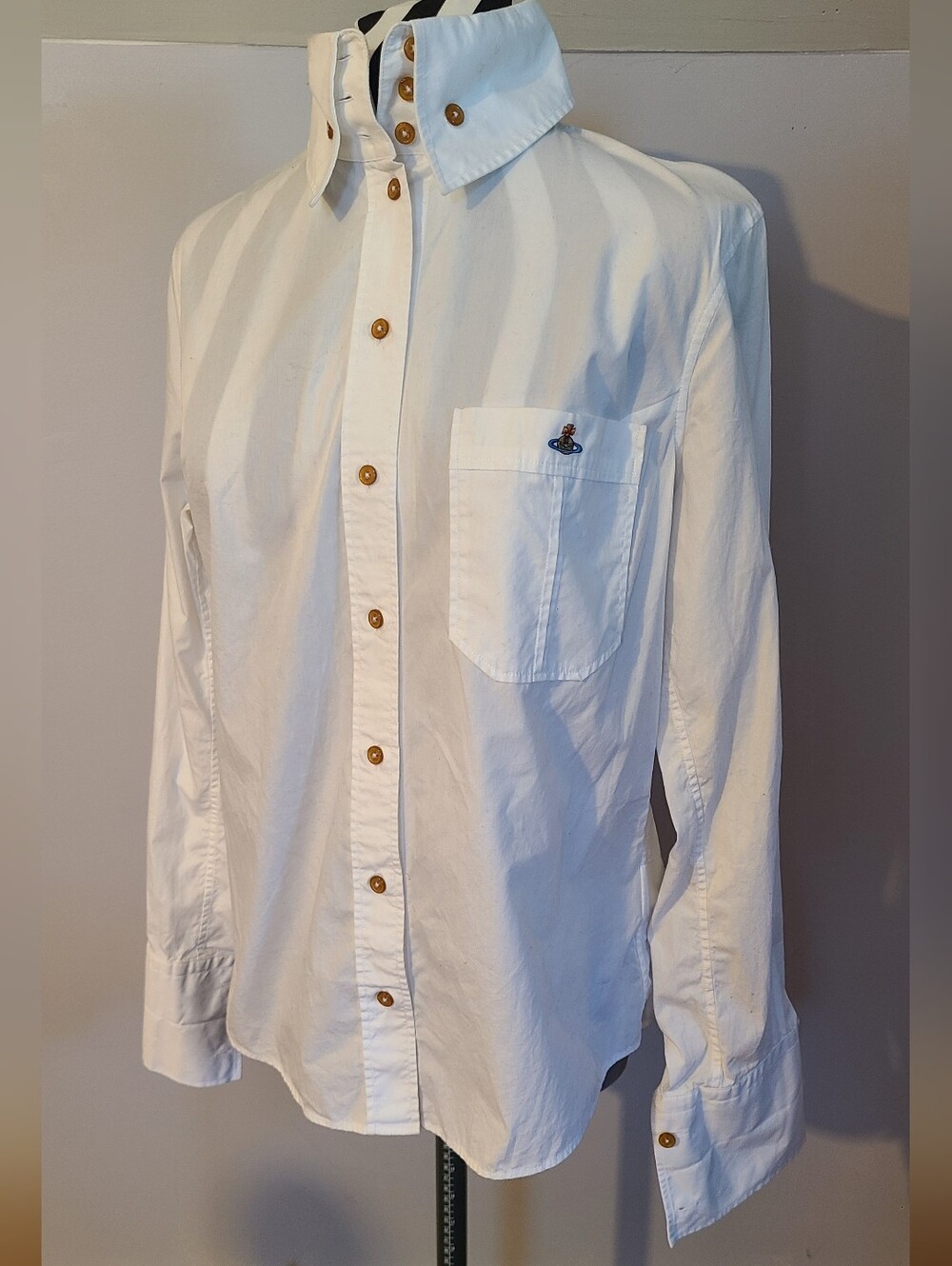 💫Vivienne Westwood Krall Shirt in White Sz 46 IT
